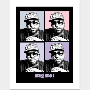 Big Boi Rapper Pop Art Posters and Art